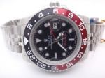 Rolex Pepsi Jubilee Replica Watch GMT-Master II Black & Red Ceramic